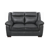 Coaster Arabella Pillow Top Upholstered Loveseat Grey Model 506592